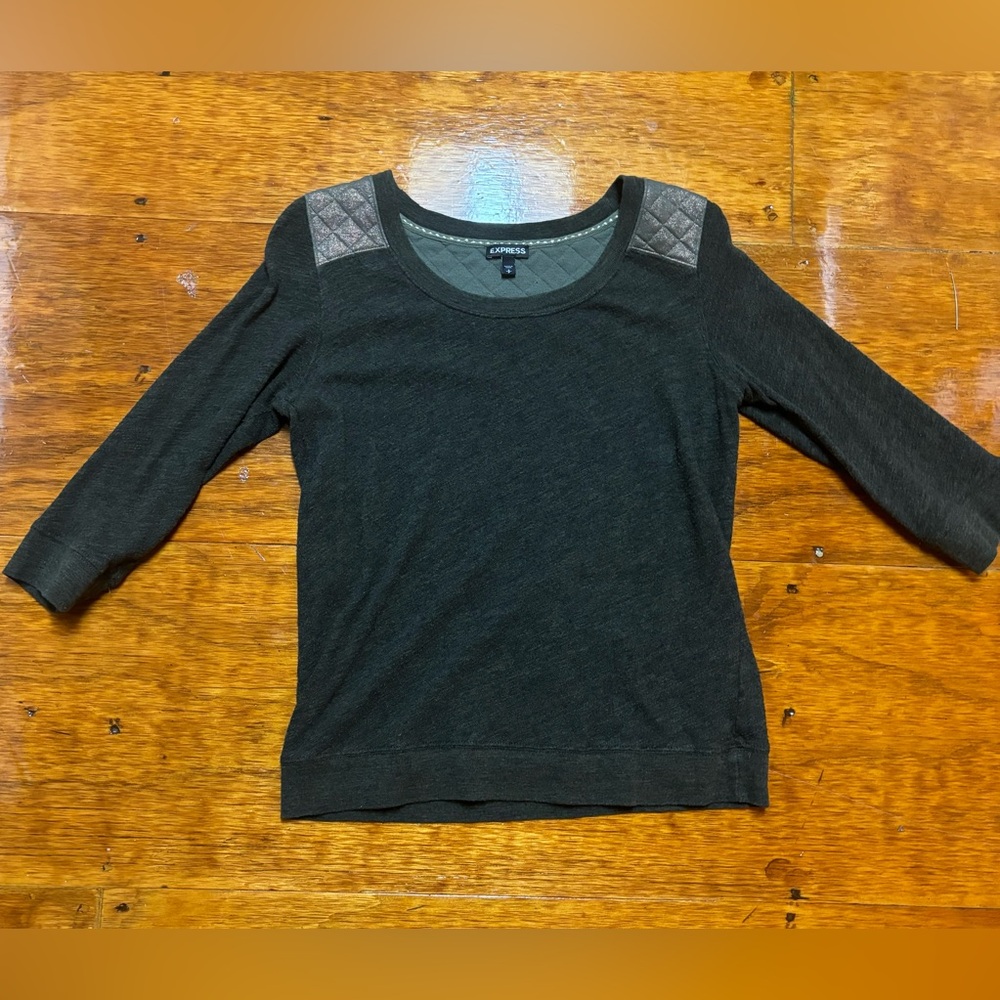 Express 3/4 sleeve sweater